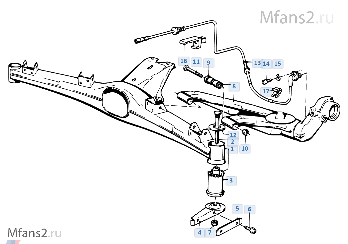 Какой цифрой на рисунке обозначен ходовой мостик